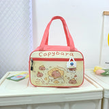 Kawaii Capybara Insulated Lunch Tote – Stylish, Thermal & Portable