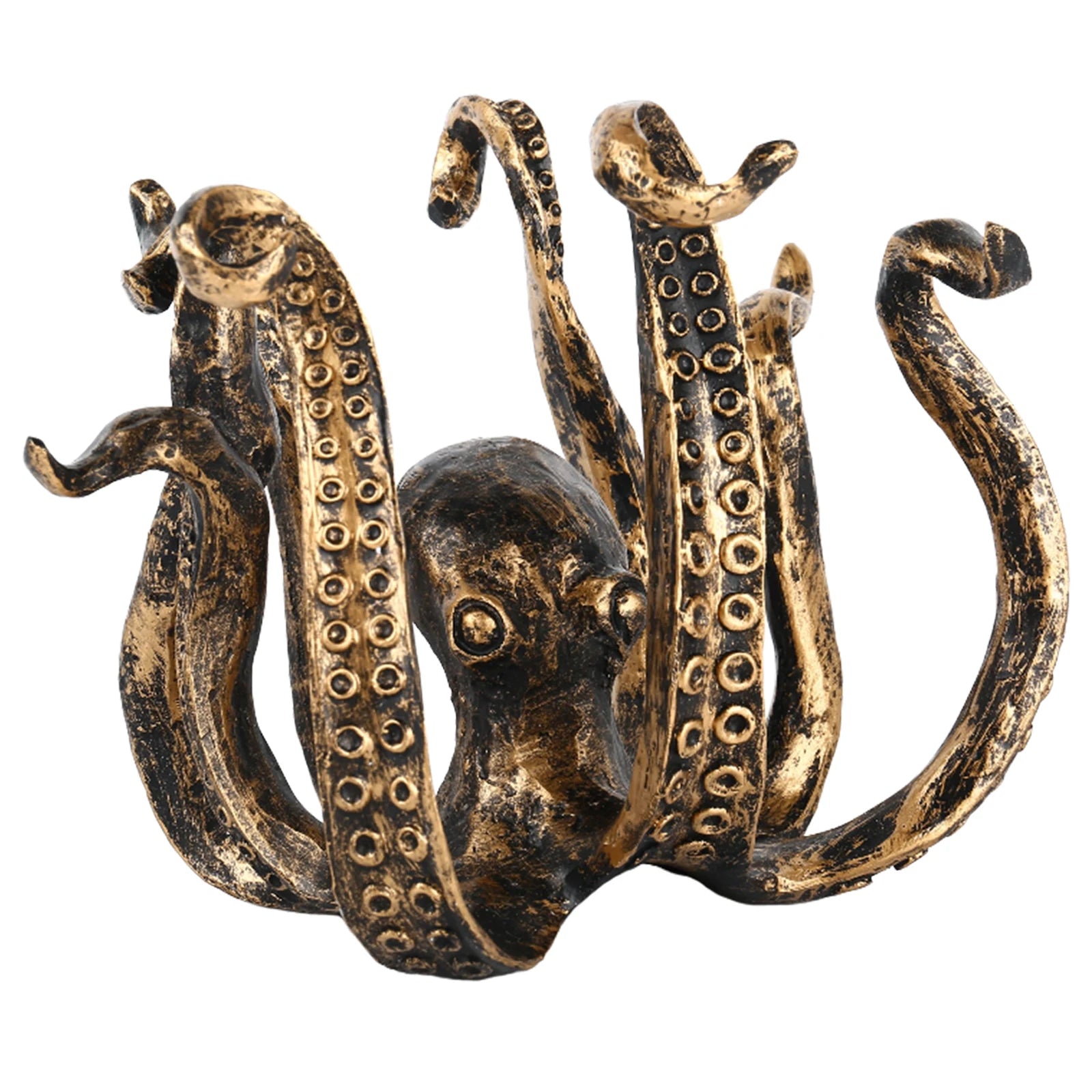 Resin Octopus Garden Statue – Funny Ocean Animal Ornament for Indoor & Outdoor Home Décor
