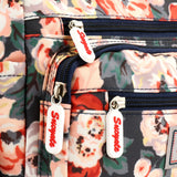 2025 Floral Multi-Pocket Waterproof Women’s Crossbody Bag – Lightweight Shoulder Messenger Handbag for Daily Use