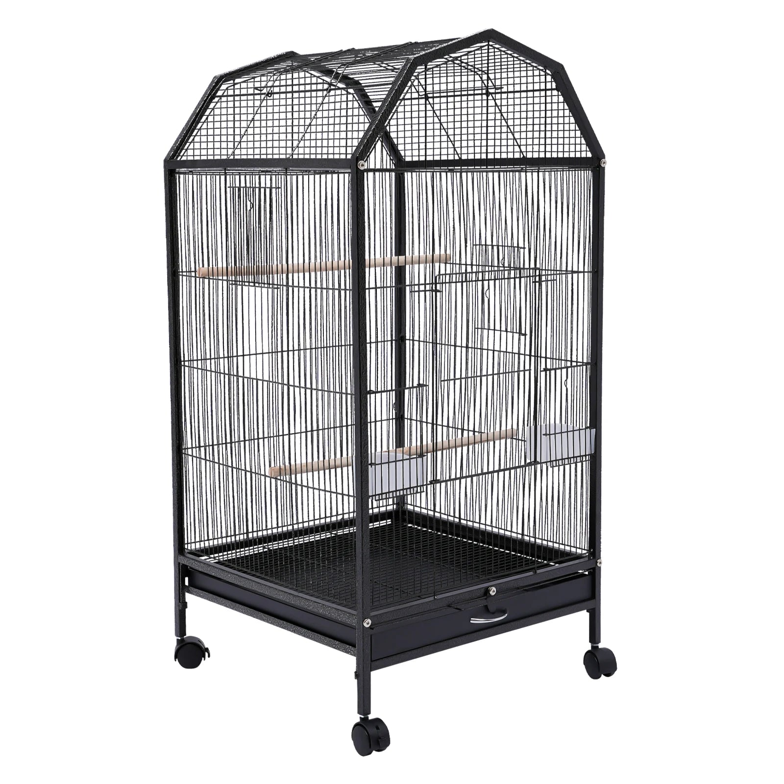 Large Play Bird Cage – Parrot & Finch Cage with Stand, Spacious Habitat for Macaws, Cockatoos & Medium-to-Large Birds