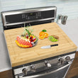 Oversized Pine Wood Noodle Board – 11.02 lbs Stovetop Cover & Large Kitchen Serving Tray 🍝🪵