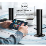 20W Bluetooth Speaker – Foldable Split Design Soundbar for TV & PC with Powerful Stereo Audio