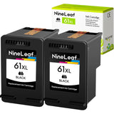 Nineleaf High-Yield 61XL Ink Cartridge Set – Compatible with HP Envy & OfficeJet Printers