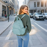 2025 New Women’s Lightweight Waterproof Backpack – Travel, School & Laptop Bag