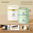 Premium 316 Stainless Steel Insulated Lunch Box with Leak-Proof Compartments for Work, School & Travel