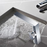 Brushed Gold Bathroom Faucet – Single Hole Brass Basin Mixer Tap with Hot & Cold Water Control 🚰✨