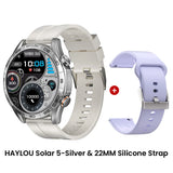 Haylou Solar 5 Smartwatch – 1.58” AMOLED Display, 60Hz Refresh Rate, Voice Calling, 24H Health Monitoring & Sports Fitness Watch for Men