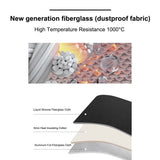 Fireproof Document Organizer – Waterproof Multi-Layer File Storage Box for Important Papers