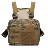 Unisex Outdoor Streetwear Vest Chest Bag – Multifunctional Waterproof Travel Harness with Multi-Pockets for Running & Daily Use