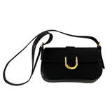 Women’s Patent Leather Flap Satchel – Versatile Vintage Shoulder, Tote & Crossbody Bag 👜✨
