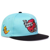 Unisex Donut Embroidery Baseball Cap – Adjustable Hip-Hop Outdoor Hat with Sun Protection