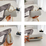 Women’s Rhinestone Banquet Bag – Fashion Texture Luxury Handbag, Crossbody & Shoulder Clutch Purse for Parties & Celebrity Dinners