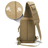 Camo Tactical Chest Bag – Multifunctional Outdoor Camo Sling with Hidden Pistol Pocket