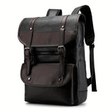 Extra Large Waterproof PU Casual Backpack – Multifunctional Outdoor & Travel Bag for Men