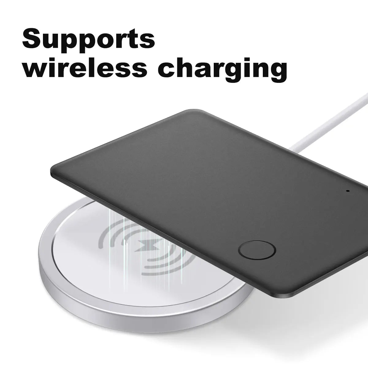 Ultra-Thin Wallet & Luggage Tracker Card – Works with Apple Find My, Slim Item Locator for Wallets & Bags 📍💼
