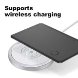 Ultra-Thin Wallet & Luggage Tracker Card – Works with Apple Find My, Slim Item Locator for Wallets & Bags 📍💼