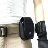 Tactical Handcuff Holder Bag – Universal Quick-Pull MOLLE Nylon Case for Police, Security & Outdoor Use