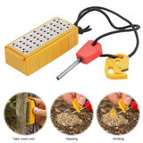 Portable Stainless Steel Tinder Maker – Fire Starter Tool for Outdoor Camping & Survival 🔥🪵