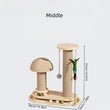 Interactive Cat Scratching Post Tower – Multi-Functional Cat Tree with Jute Rope, Ball Track & Self-Entertainment Scratch Board