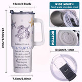 Sea Turtle 40 oz Stainless Steel Insulated Tumbler – Wide Mouth, Splash-Resistant Lid & Eco Friendly Gift for Her