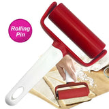 Plastic Non-Stick Rolling Pin for Pastry, Pizza & Cookie Dough – DIY Kitchen Tool