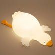 Duck Night Light for Kids – Rechargeable Silicone Tap Control Nursery Lamp, 3 Brightness Levels, Auto-Off LED Squishy Bedside Light