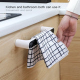Self-Adhesive Towel Holder & Rack – Wall-Mounted No-Drill Organizer for Bathroom & Kitchen