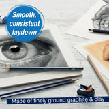 Graphite Sketch & Shading Set – 6 Piece Drawing Pencils with Accessories for Beginners & Adults ✏️