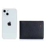 RFID Blocking Genuine Leather Slim Wallet – Unisex Soft Credit Card Holder & Thin Minimalist Purse for Men & Women