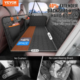 “Vevor Back Seat Extender Dog Car Seat Cover – Hammock Bed with Mesh Window & Storage Pocket, Supports up to 350 lbs”