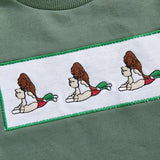 Wild Duck Embroidered 2-Piece Sweatshirt & Pants Set for Toddler Boys