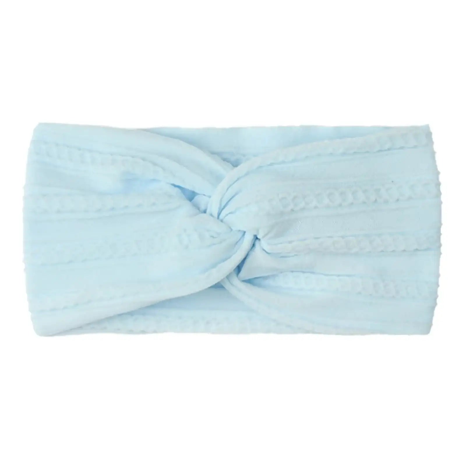 Soft Cable Knit Turban Headband for Baby Girls & Boys