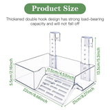 Hanging Turtle Basking Platform – Aquatic Reptile Ramp Dock with Adjustable Telescopic Clasp for Turtle Tanks