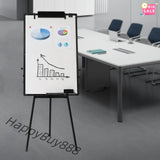 Adjustable Flip-Chart Whiteboard Tripod – 91 × 61 cm Magnetic Dry-Erase Easel for Office, School & Home