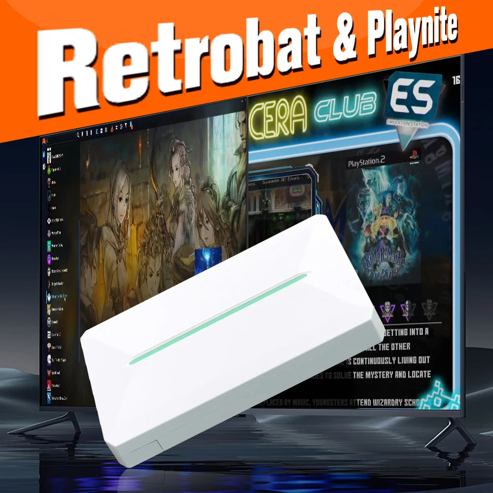 Retro Gaming External Hard Drive – 500GB Emulation Disk with 38,000 Preloaded Games for PS3, PS2, Switch, Wii U, N64 & PC