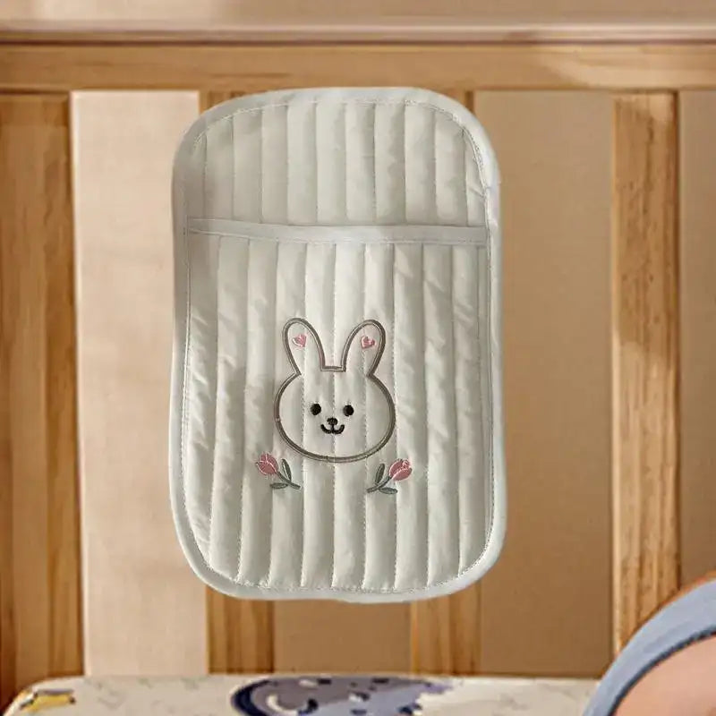 Bedside Hanging Baby Crib Organizer – Multi-Pocket Nursery Storage Bag
