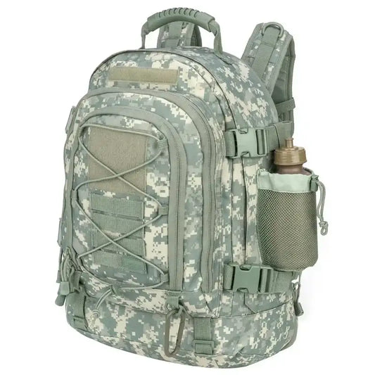 60L Military Tactical Backpack - Army Molle Rucksack for Outdoor