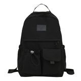 Floral Print Backpack with Pendant for Women & Girls – Large Capacity Student School & Travel Bookbag