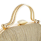 Glam Rhinestone Glitter Evening Box Bag – Mini Bling Party Clutch for Women, Prom, Banquets & Elegant Dinners