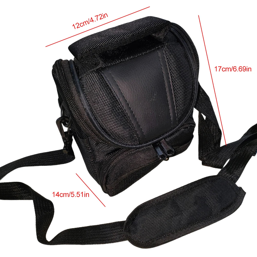 Shockproof Waterproof DSLR Camera Bag — Portable Shoulder Messenger Case for Nikon, Canon & SLR Cameras