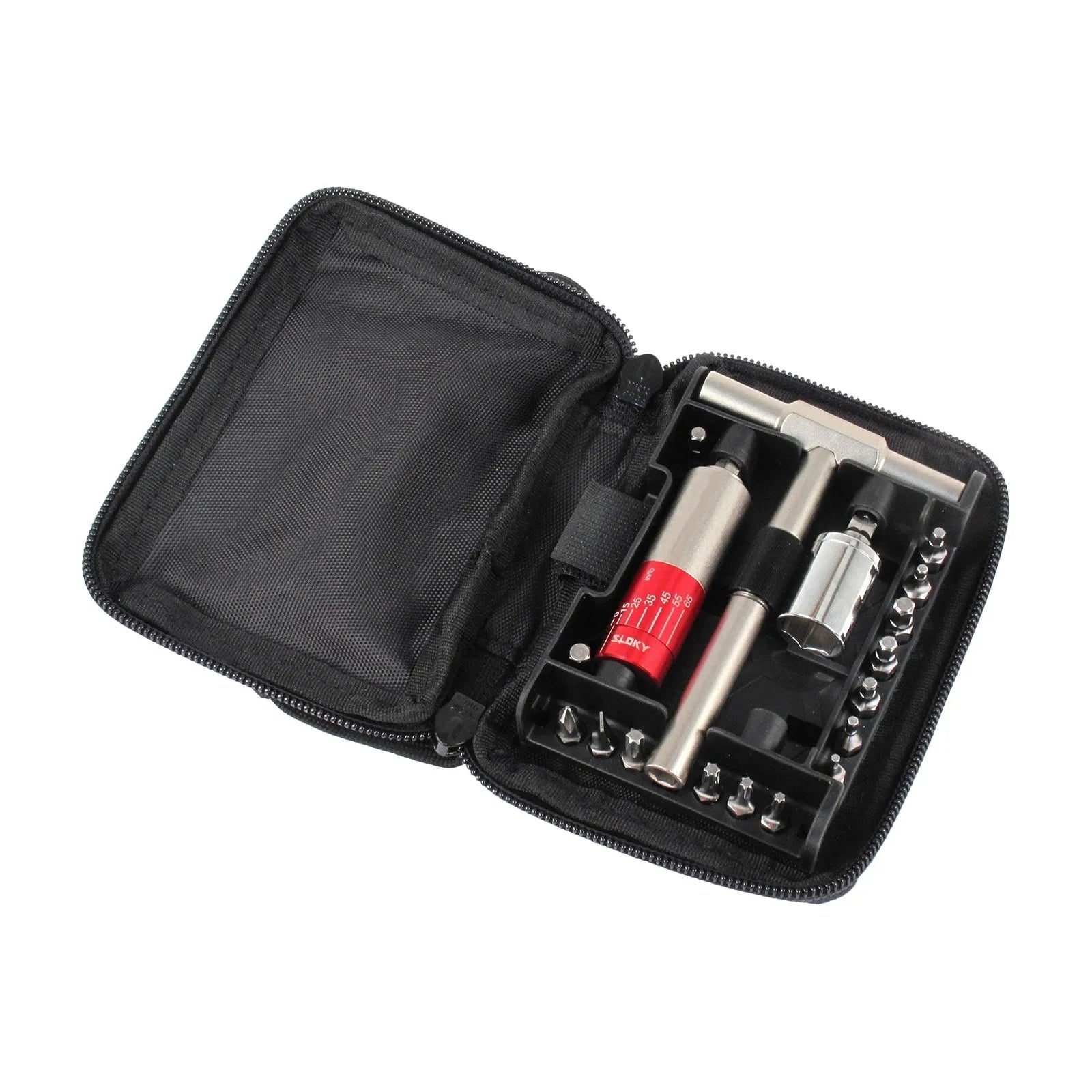 24-Piece Home & Professional Tool Kit – Integrated Torque Drive & Precision Wrench for Repairs 🛠️🔧