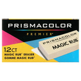 Magic Rub Vinyl Stick Erasers – 12-Pack Premium Art Erasers for Graphite & Ink