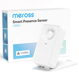 Meross US Matter WiFi Human Presence Sensor – Smart Radar Detector with Luminance & Distance Detection for Smart Homes