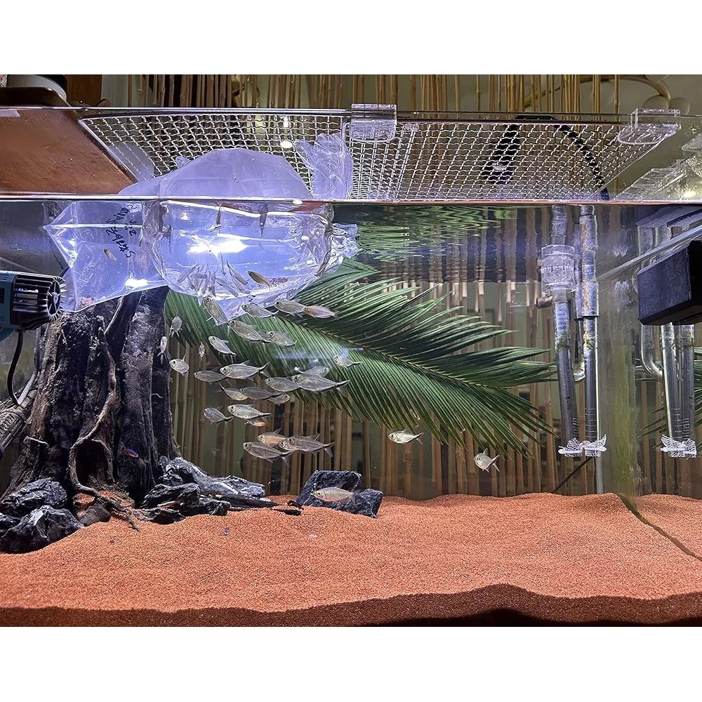 VolcanoRed 11 lb Natural Red Sand Aquarium Substrate – Coarse Lava Rock Soil for Fish Tanks & Succulents