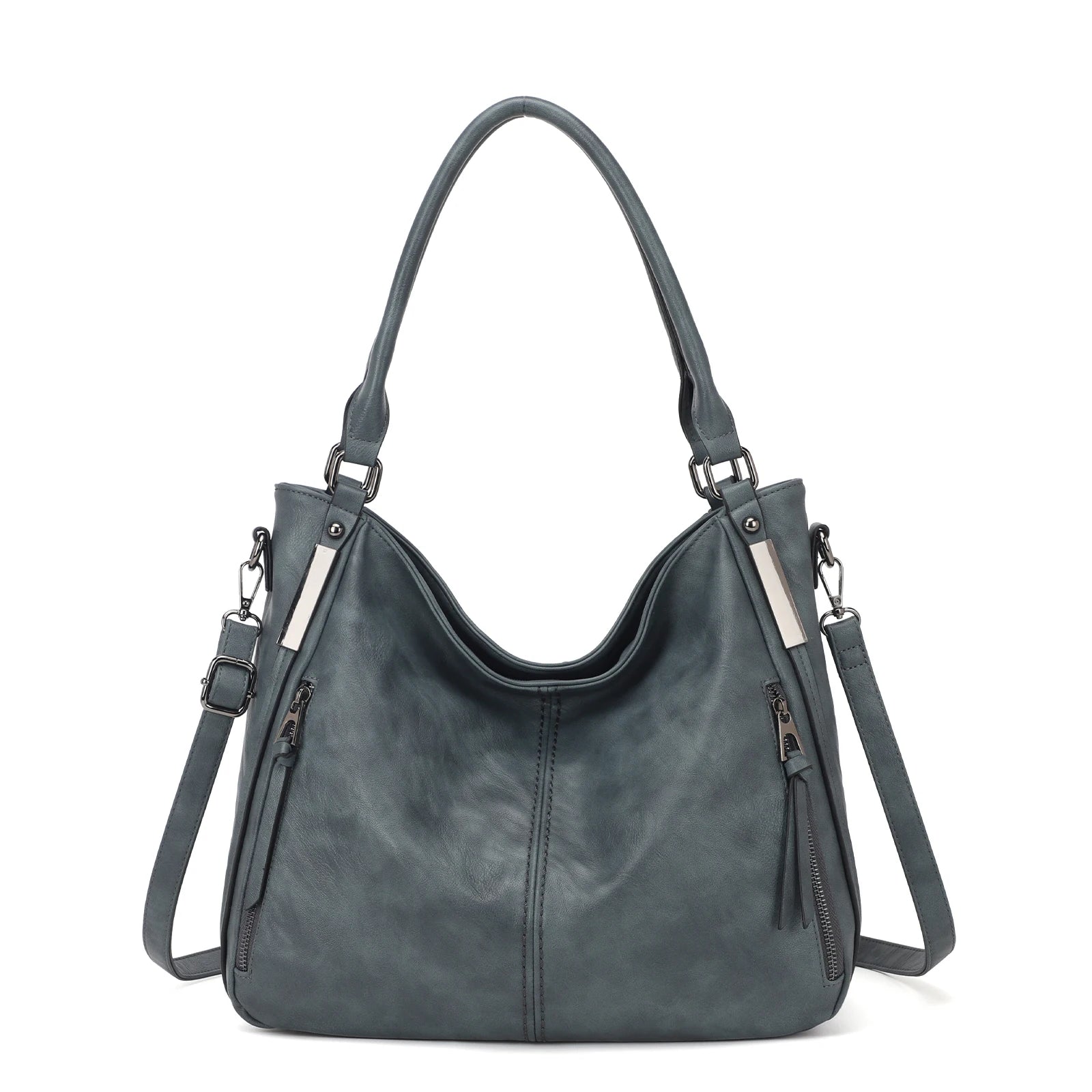 Large Soft Shoulder Hobo Bag for Women – Oversized PU Leather Handbag