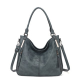 Large Soft Shoulder Hobo Bag for Women – Oversized PU Leather Handbag