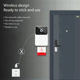 Smart Wireless Doorbell – Rechargeable Battery Video Doorbell with HD Camera, Two-Way Audio & Outdoor Visual Phone Monitoring