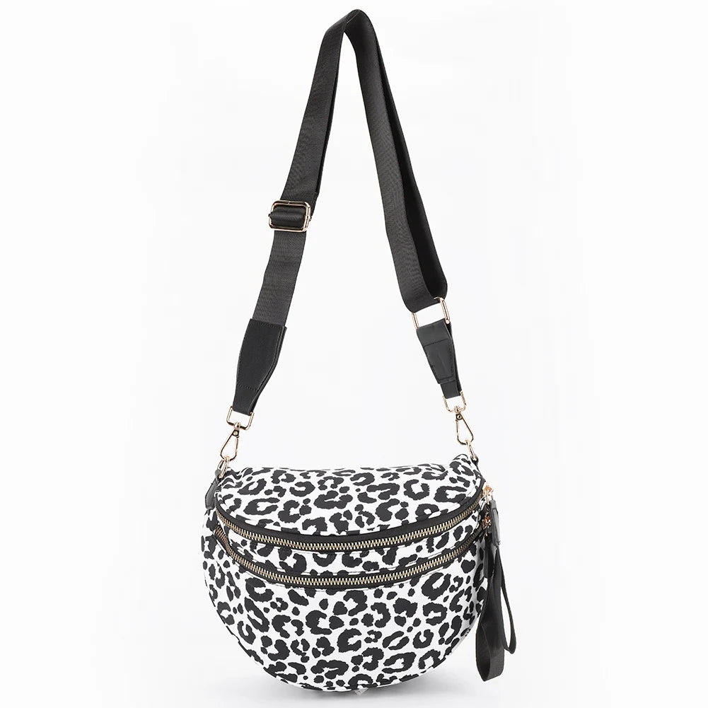 Women’s Casual Fanny Pack – Large Capacity Fashion Crossbody & Shoulder Bag with Adjustable Strap for Daily Use 🎒✨