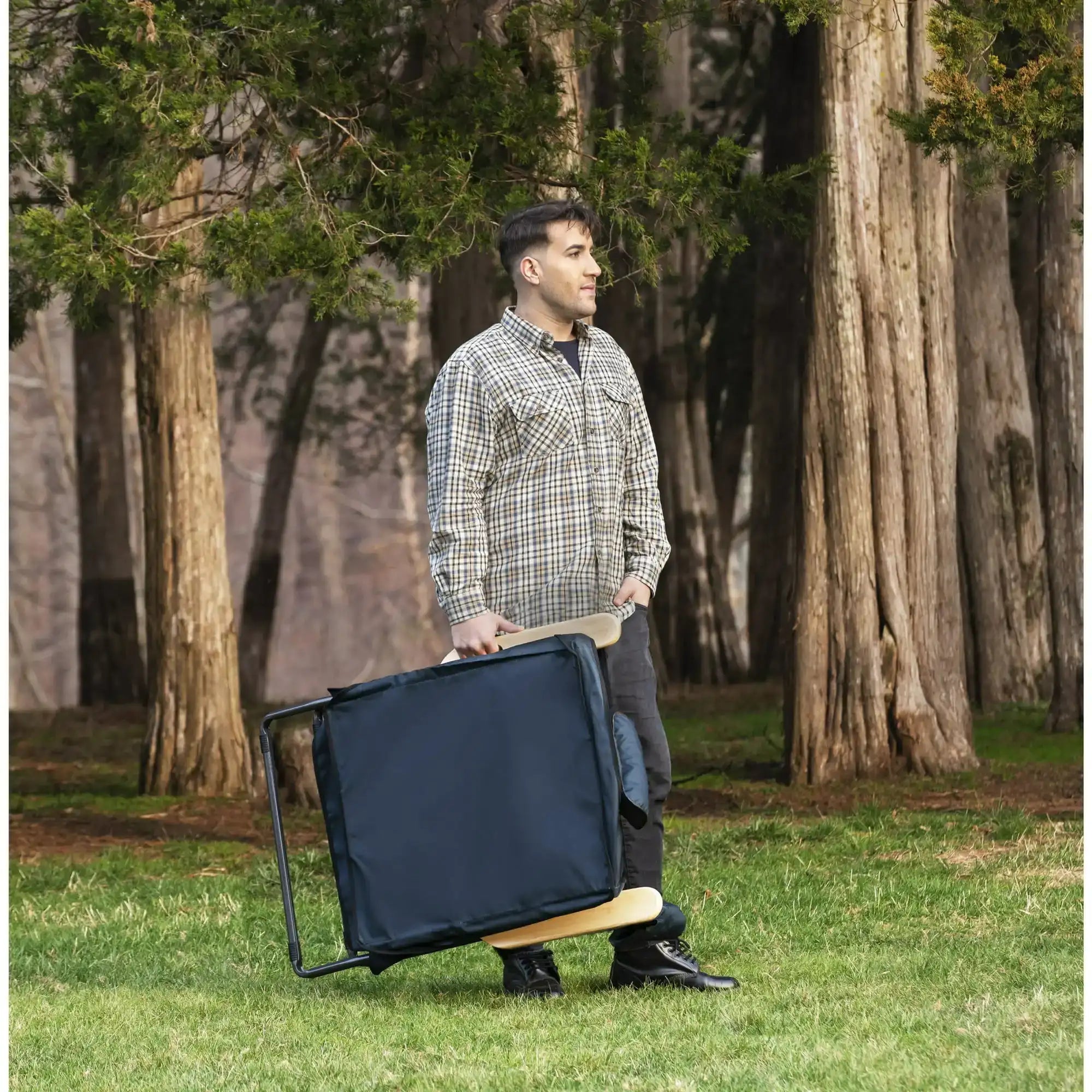 Selkirk Oversized Heavy-Duty Folding Camping Chair – MaxShade Canopy, XXL Comfort