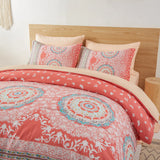 7-Piece Printed Comforter Bed-in-a-Bag Set — Comforter, Flat & Fitted Sheets, 2 Pillowcases, 2 Shams